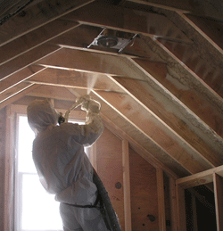 Albany NY attic spray foam insulation